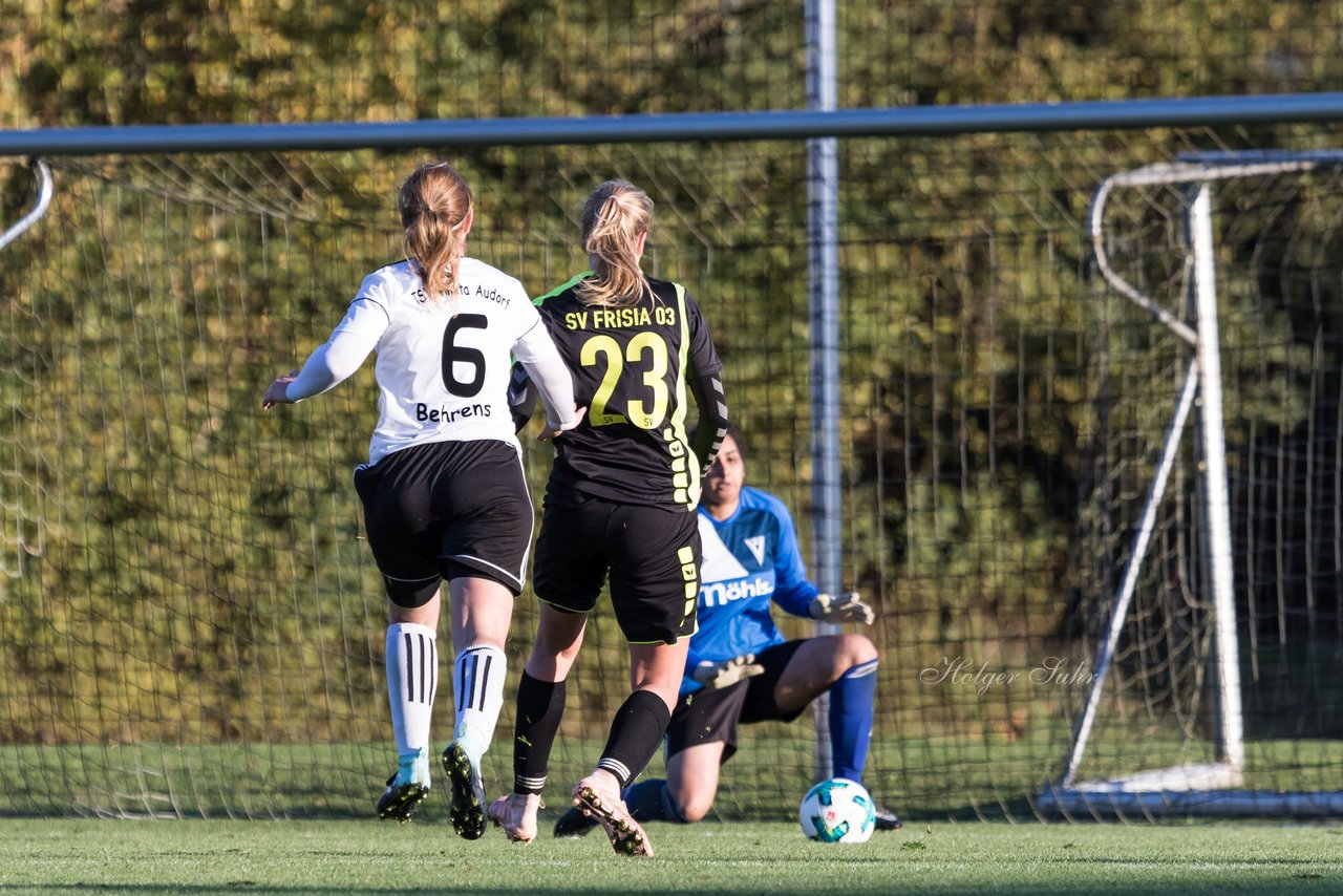 Bild 308 - Frauen TSV Vineta Audorg - SV Friesia 03 Riesum Lindholm : Ergebnis: 2:4